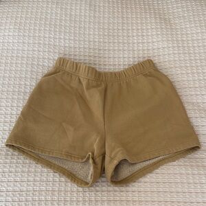 TNA COMFORT |  XS FLEECE Casual Tan Women's Shorts